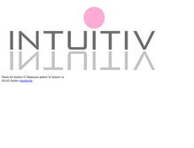 Tablet Screenshot of intuitiv.se